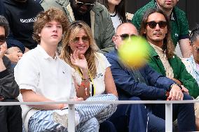 French Open - Celebs At The Stands