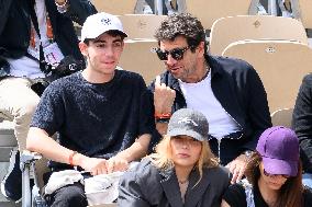 French Open - Celebs At The Stands