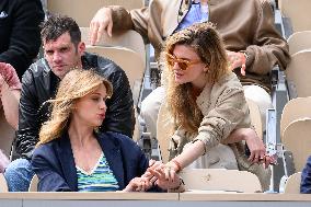 French Open - Celebs At The Stands