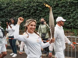 (SP)FRANCE-LOIRE-2024 PARIS OLYMPIC-TORCH RELAY
