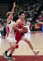 (SP)CHINA-SHAANXI-XI'AN-BASKETBALL-WOMEN-FRIENDLY-CHN VS JPN (CN)