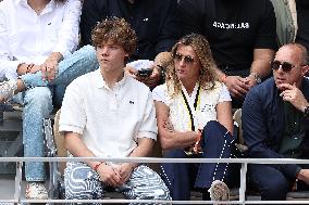 Celebrities In Stands During The 2024 French Open - Village Day Nine NB