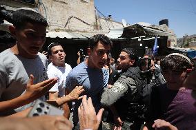 MIDEAST-JERUSALEM-JERUSALEM DAY-FLAG MARCH-CLASHES