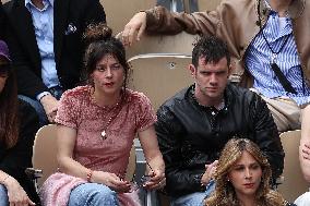 Celebrities In Stands During The 2024 French Open - Village Day Nine NB