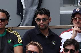 Celebrities In Stands During The 2024 French Open - Village Day Nine NB