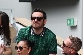 Celebrities In Stands During The 2024 French Open - Village Day Nine NB