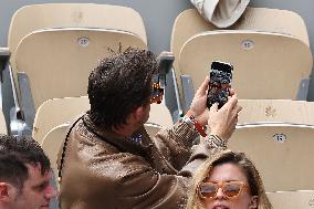 Celebrities In Stands During The 2024 French Open - Village Day Nine NB