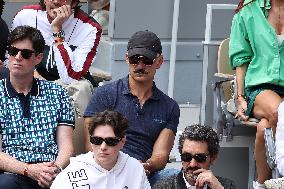 Celebrities In Stands During The 2024 French Open - Village Day Nine NB