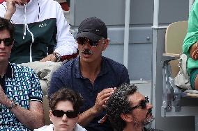 Celebrities In Stands During The 2024 French Open - Village Day Nine NB