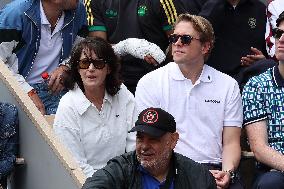 Celebrities In Stands During The 2024 French Open - Village Day Nine NB