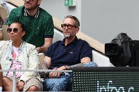 Celebrities In Stands During The 2024 French Open - Village Day Nine NB