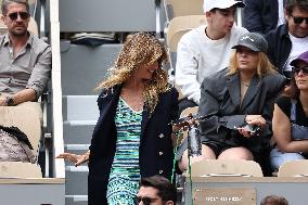 Celebrities In Stands During The 2024 French Open - Village Day Nine NB