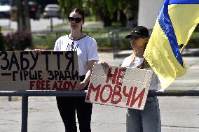 Action in support of Ukrainian POWs in Vinnytsia
