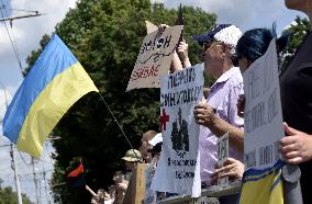 Action in support of Ukrainian POWs in Vinnytsia