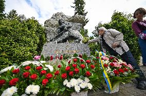 108th death anniversary of Ukrainian poet Ivan Franko in Lviv