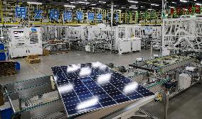 Photovoltaic Panels Producing in Huai'an