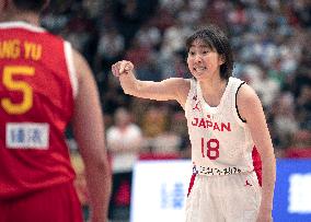 (SP)CHINA-SHAANXI-XI'AN-BASKETBALL-WOMEN-FRIENDLY-CHN VS JPN (CN)