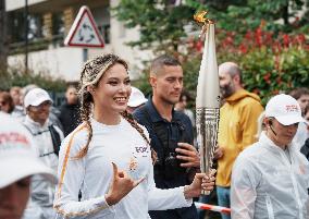 (SP)FRANCE-LOIRE-2024 PARIS OLYMPIC-TORCH RELAY