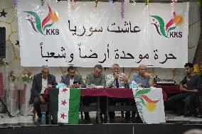 Syrians Gather In Afrin To Reject Kurdish "Autonomous Administration" Elections