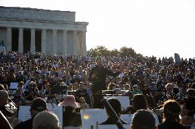 Italian Opera At Lincoln Memorial, Washington DC