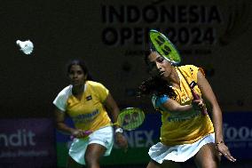 (SP) INDONESIA-JAKARTA-BADMINTON-INDONESIA OPEN-WOMEN'S DOUBLES