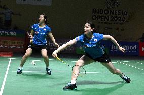 (SP) INDONESIA-JAKARTA-BADMINTON-INDONESIA OPEN-WOMEN'S DOUBLES