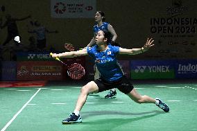 (SP) INDONESIA-JAKARTA-BADMINTON-INDONESIA OPEN-WOMEN'S DOUBLES