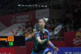 (SP)INDONESIA-JAKARTA-BADMINTON-INDONESIA OPEN-WOMEN'S SINGLES