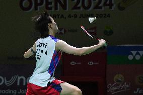 (SP)INDONESIA-JAKARTA-BADMINTON-INDONESIA OPEN-WOMEN'S SINGLES