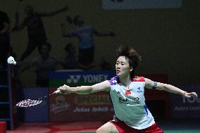 (SP)INDONESIA-JAKARTA-BADMINTON-INDONESIA OPEN-WOMEN'S SINGLES