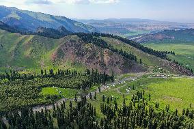 (EcoChina)CHINA-XINJIANG-SHAWAN-LUJIAOWAN-SCENERY (CN)