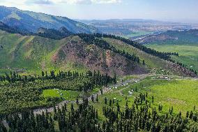 (EcoChina)CHINA-XINJIANG-SHAWAN-LUJIAOWAN-SCENERY (CN)