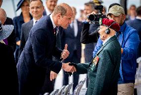 D-Day - International Ceremony - Omaha Beach