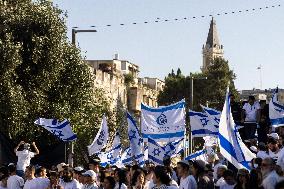 Jerusalem Day Flag March - Israel