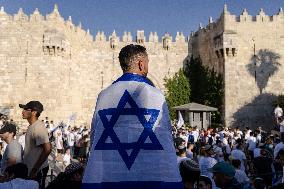 Jerusalem Day Flag March - Israel