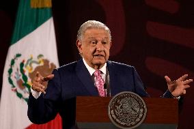 President Lopez Obrador Briefing - Mexico