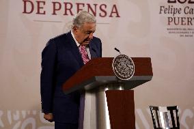 President Lopez Obrador Briefing - Mexico