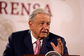 President Lopez Obrador Briefing - Mexico