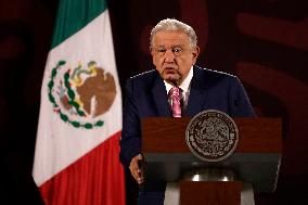 President Lopez Obrador Briefing - Mexico