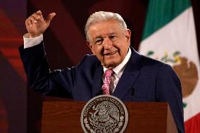 President Lopez Obrador Briefing - Mexico