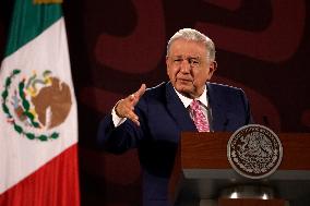 President Lopez Obrador Briefing - Mexico