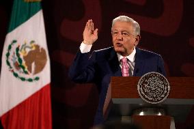 President Lopez Obrador Briefing - Mexico