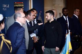 Volodymyr Zelensky At The Invalides - Paris