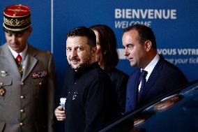 Volodymyr Zelensky At The Invalides - Paris