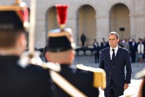 Volodymyr Zelensky At The Invalides - Paris