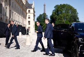 Volodymyr Zelensky At The Invalides - Paris