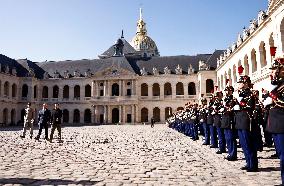 Volodymyr Zelensky At The Invalides - Paris