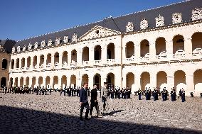 Volodymyr Zelensky At The Invalides - Paris