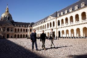 Volodymyr Zelensky At The Invalides - Paris