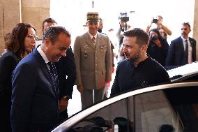 Volodymyr Zelensky At The Invalides - Paris